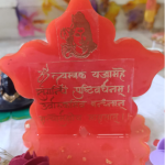 Resin Handmade Ganesha And Shivji Stand Single Piece