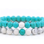 Stone Agate, Turquoise Bracelets (pack of 2)