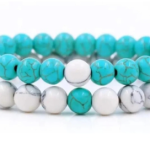 Stone Agate, Turquoise Bracelets (pack of 2)
