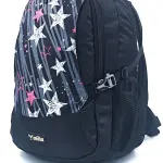 onERus Hafel 30L Stylish Printed Backpack 3 Compartments, Water-Resistant Premium Fabric, Sturdy Zippers & Bottle Holders