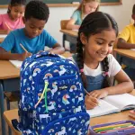 Monitor 25L Stylish Printed Backpack by onERus | 2 Compartments, Water-Resistant Premium Fabric, Sturdy Zippers & Bottle Holders