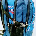 Hafel 30L Stylish Printed Backpack by onERus | 2 Compartments, Water-Resistant Premium Fabric, Sturdy Zippers & Bottle Holders