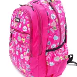 Uni 25L Stylish Printed Backpack by onERus | 3 Compartments, Water-Resistant Premium Fabric, Sturdy Zippers & Bottle Holders