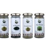 Organic Diet Super Green Detox Combo – Moringa, Wheatgrass & Spirulina (100g Each) | Free Neem Powder | Daily Green Superfood Powder for Smoothies, Juices & Healthy Recipes