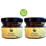 Organic Diet Himalayan Pure Shilajit Resin – Natural Mineral-Rich Ayurvedic Supplement | Resin Form | 20g, Pack of 2