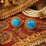 Natural Certified Firoza Turquoise Gem Stone Cufflinks Handmade For Men