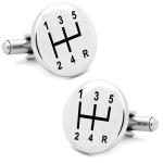 Personalized Gear Shifter Cufflinks For Men