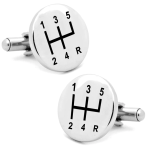 Personalized Gear Shifter Cufflinks For Men