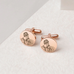 Personalised Photo Engraved Cufflinks