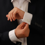 Personalised Monogram Cufflinks for Groom