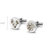 Custom Pet Engraved Cufflinks
