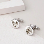 Custom Pet Engraved Cufflinks