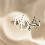 Personalized Initial Letter Cufflinks