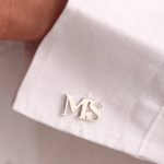 Personalized Initial Letter Name Cufflinks