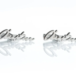 Personalized Signature Style Name Cufflinks