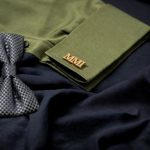 Triple Initial Cufflinks