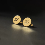 Engraved Monogram Cufflinks
