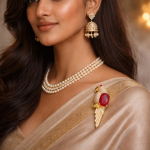 Natural Handmade Parrot Brooch Man And Woman