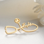 Personalized Healthcare Workers Brooch Pin