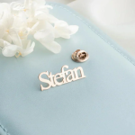 Personalized Nameplate Brooch and Company Name Badge