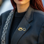 Personalised Infinity name brooch