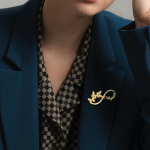 Personalised Infinity name brooch