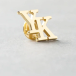 Personalized Initial Letter Name Brooch