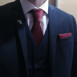 Personalized Initial Letter Name Brooch