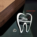 Customizable Cute Tooth-Shaped Brooch For Dentists