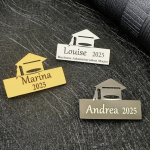 Personalized Graduation Brooch