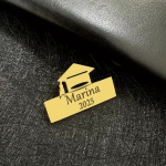 Personalized Graduation Brooch