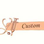 Custom Doctors and Nurses Names Brooch