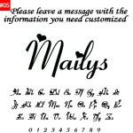 Personalized Love Name Ring – Sleek Stainless Steel by ZEBJewelry