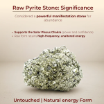 Pyrite Diamond Cut Anklet: Attracts Wealth and Abundance