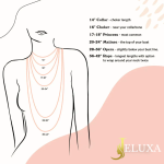 Custom Sideways Initial Necklace For Gift