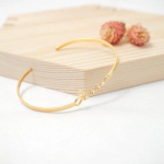 Personalized Name Bangle Bracelet
