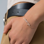 Custom Handwriting Bracelet | Personalized Gold Bracelet | Dainty Name Bracelet | Handmade Name Charm Jewelry | Perfect Gift for Mom