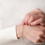 Personalised Bracelet, Custom Name Bracelet, Personalised Name Bracelet, Nameplate Bracelet, Initial Bracelet, Gift for Her, Memorial Gift