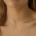 Personalized Alice Dainty Initial Necklace