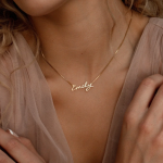 Customized Callie Name Necklace With Box Chain