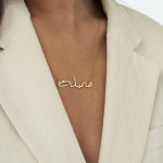 Customized Sterling Silver Arabic Name Necklace