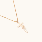 Cross Name Necklace
