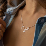 Custom Nurse Stethoscope Necklace with Personalized Name - Handcrafted Pendant for Medical Professionals - Ideal Gift for Graduation