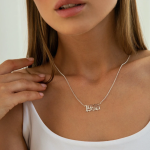 Birth Year Necklace • Year Necklace Gold, Silver • Necklace For Girlfriend • Birthday Gift For Girlfriend • Girlfriend Christmas Gift Ideas