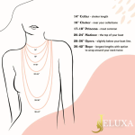 Natural Pearl Personalized Chiara Name Necklace