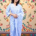 PickCell Embrodiary Work Kurti with Bottom & Printed Dupatta