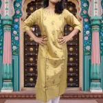 PickCell Embrodiary Work Kurti