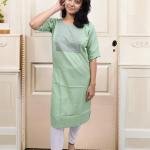 PickCell Kiwi Dyed Plain Kurti Heavy Rayon Fabric | Elegant & Comfortable,  Elegant Simplicity in Premium Fabric