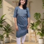 PickCell Embrodiary Kurti