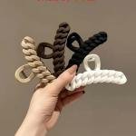 Chain Hair Claw Clip, Braided Design Hair Clips for Women, 4 Pack
